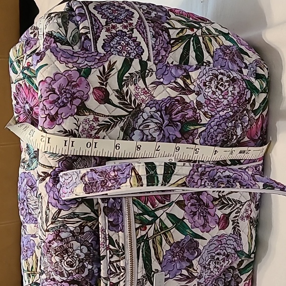 Vera Bradley Large Travel Duffel, Lavender Meadow, NWT - Picture 14 of 16